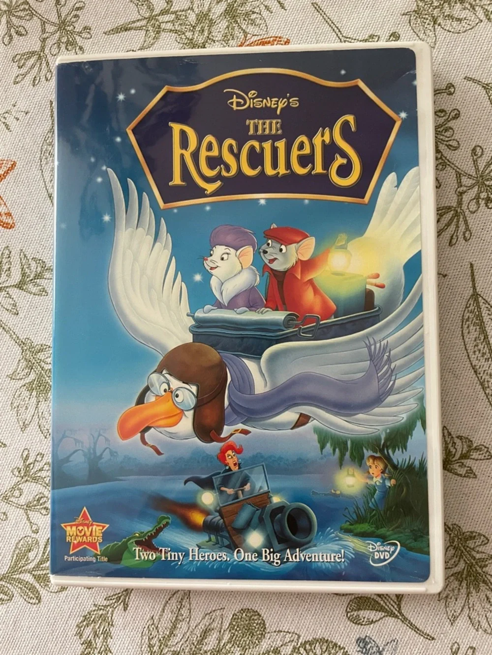 Disney Masterpiece Limited Edition The Rescuers with DVD Sleeve